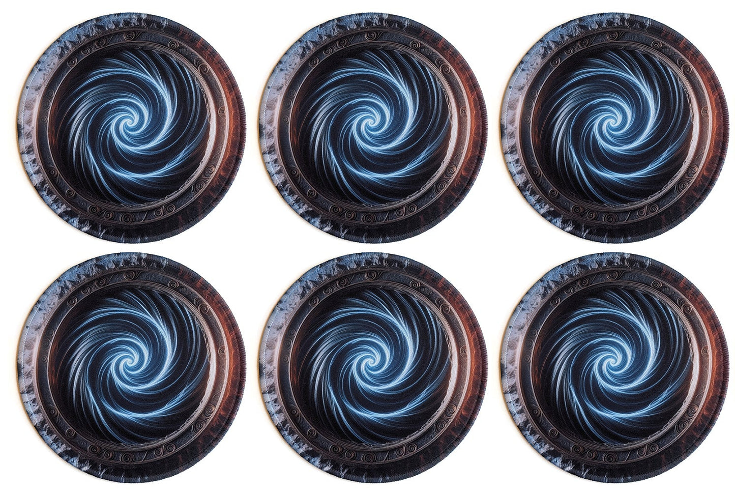 Vortex Swirl Objective Markers (Set of 6)