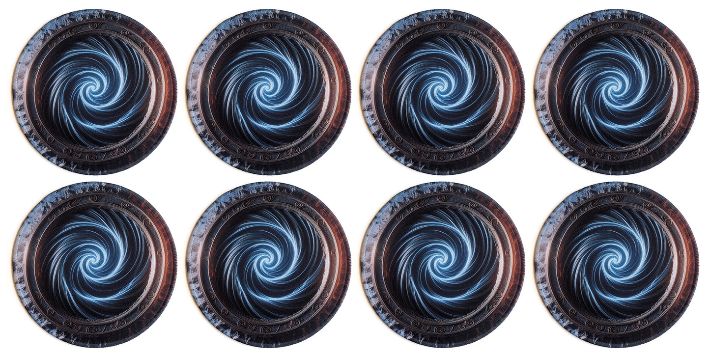 Vortex Swirl Objective Markers (Set of 8)